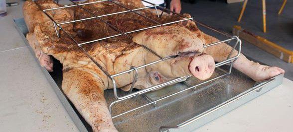 La Caja China Pig Roast