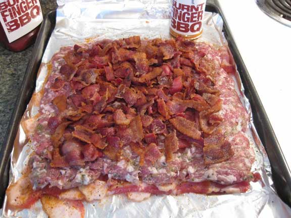 Bacon Explosion Fried Bacon Crumbles