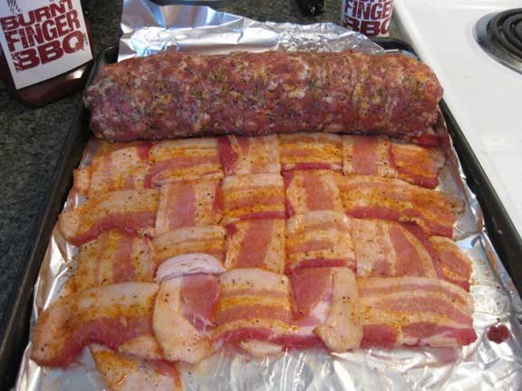 Bacon Explosion Sausage Roll
