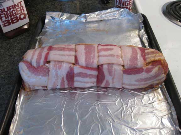 Bacon Explosion Bacon Wrapped